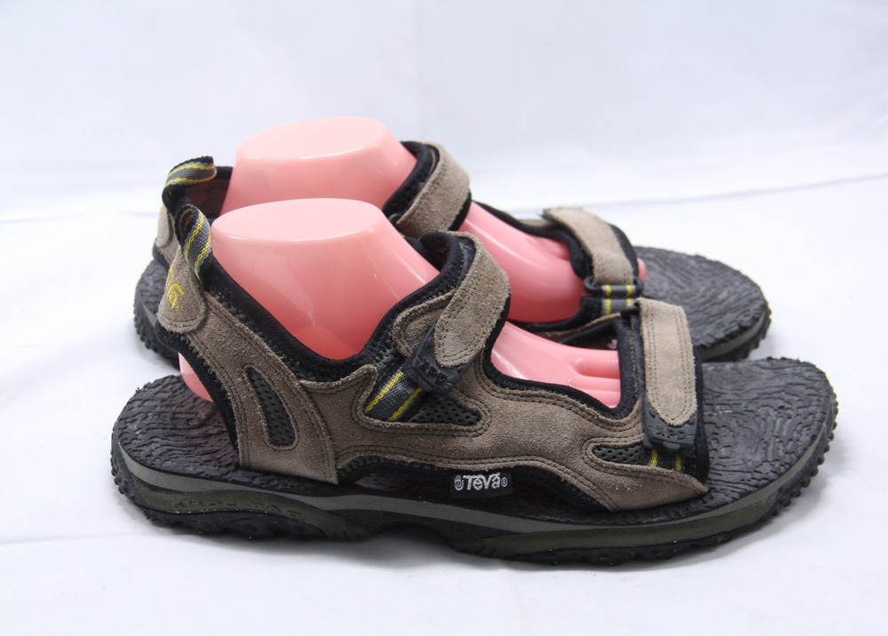 Teva Expedition XPD Spoiler II Sandals Mens Size 14 Brown Leather Hiking 6702